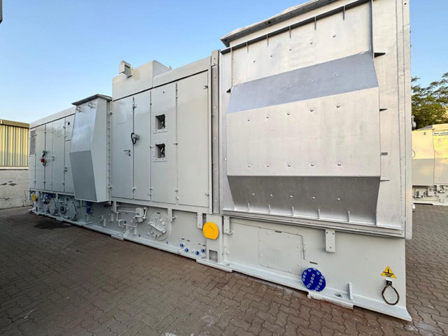 Representative refurbished GE Frame 6B gas turbine generator package